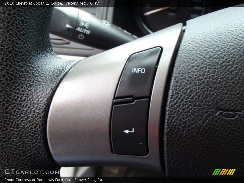 Victory Red / Gray 2010 Chevrolet Cobalt LS Coupe