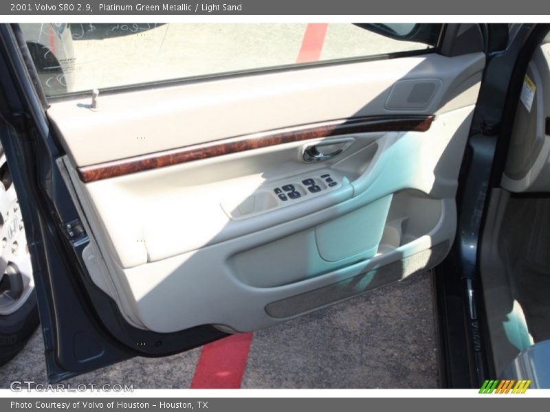 Platinum Green Metallic / Light Sand 2001 Volvo S80 2.9