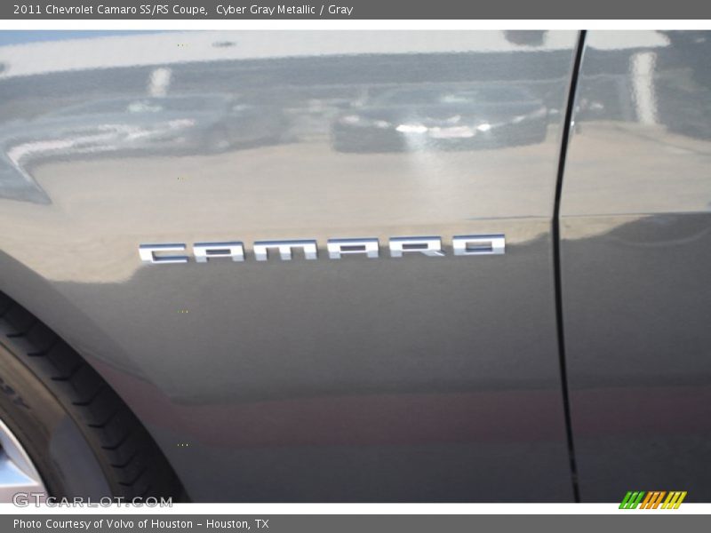 Cyber Gray Metallic / Gray 2011 Chevrolet Camaro SS/RS Coupe