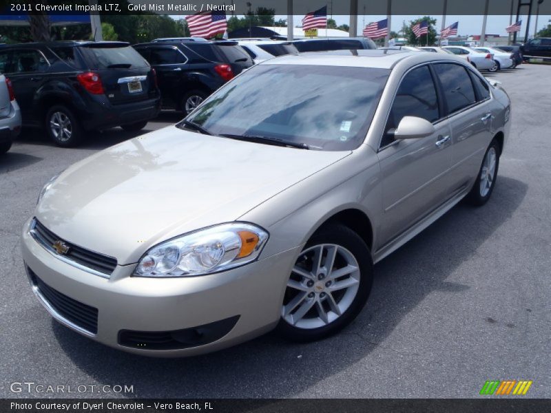 Front 3/4 View of 2011 Impala LTZ