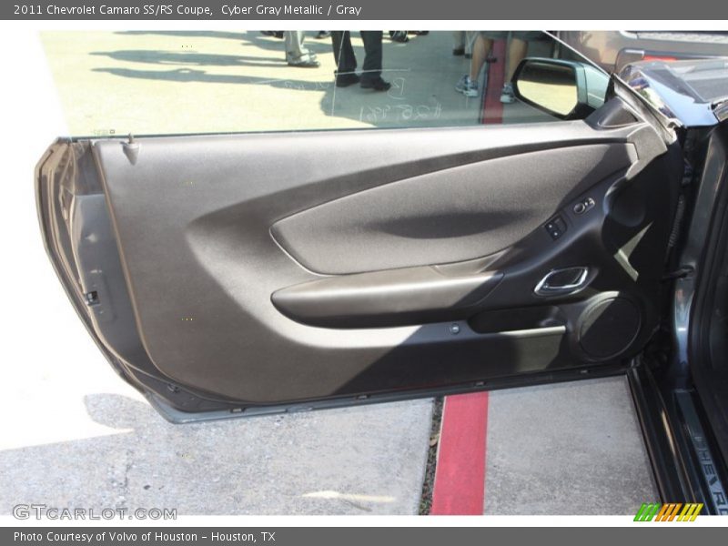 Cyber Gray Metallic / Gray 2011 Chevrolet Camaro SS/RS Coupe