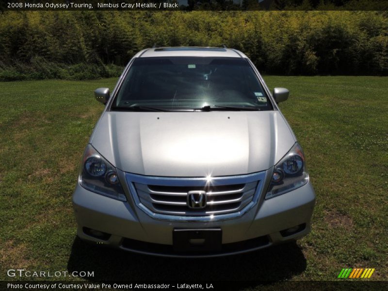 Nimbus Gray Metallic / Black 2008 Honda Odyssey Touring