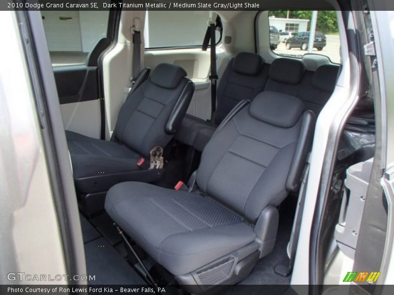 Dark Titanium Metallic / Medium Slate Gray/Light Shale 2010 Dodge Grand Caravan SE