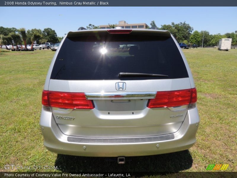 Nimbus Gray Metallic / Black 2008 Honda Odyssey Touring