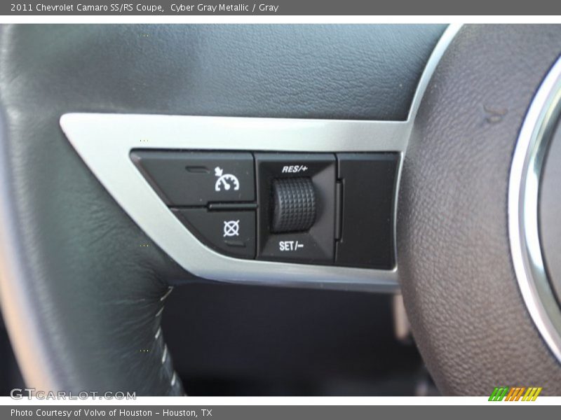 Cyber Gray Metallic / Gray 2011 Chevrolet Camaro SS/RS Coupe