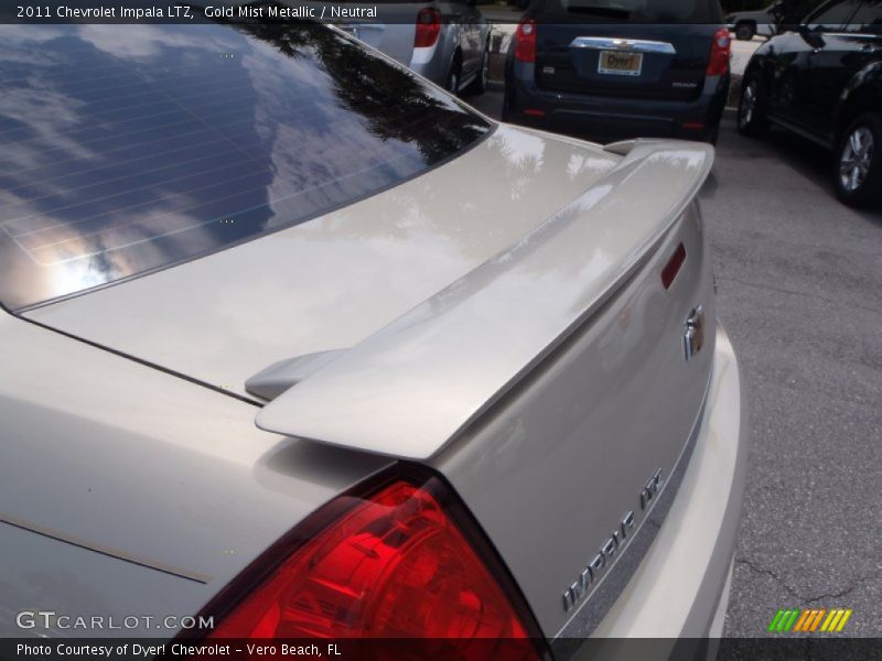 Gold Mist Metallic / Neutral 2011 Chevrolet Impala LTZ