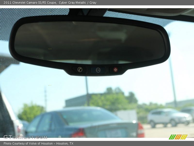Cyber Gray Metallic / Gray 2011 Chevrolet Camaro SS/RS Coupe