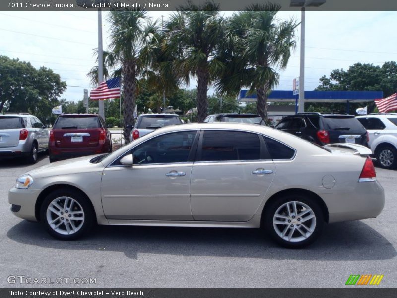  2011 Impala LTZ Gold Mist Metallic