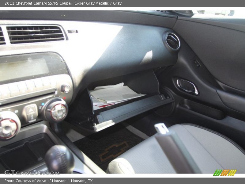 Cyber Gray Metallic / Gray 2011 Chevrolet Camaro SS/RS Coupe