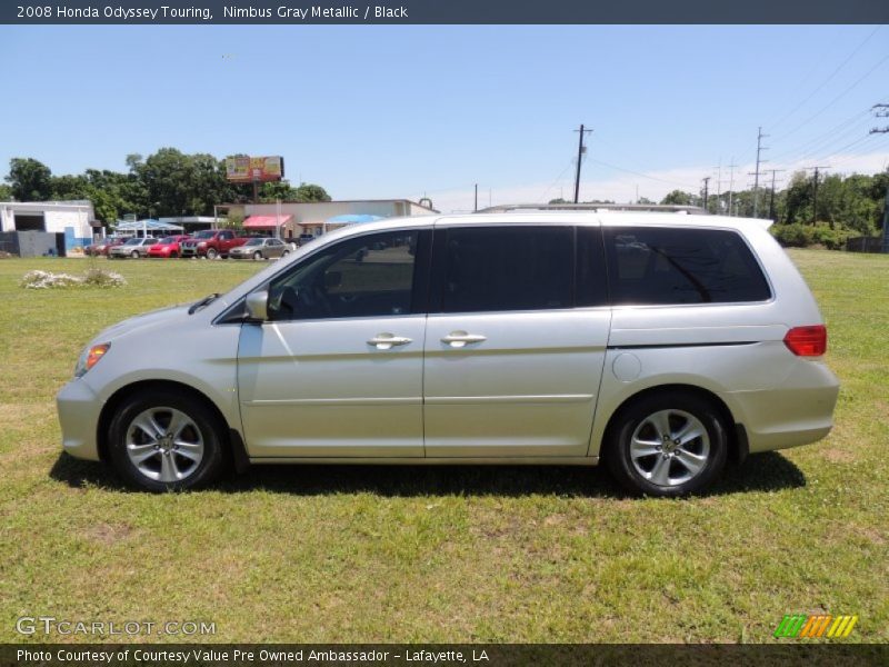 Nimbus Gray Metallic / Black 2008 Honda Odyssey Touring