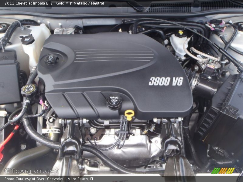 Gold Mist Metallic / Neutral 2011 Chevrolet Impala LTZ