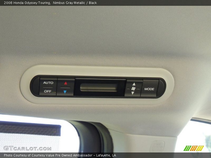 Nimbus Gray Metallic / Black 2008 Honda Odyssey Touring