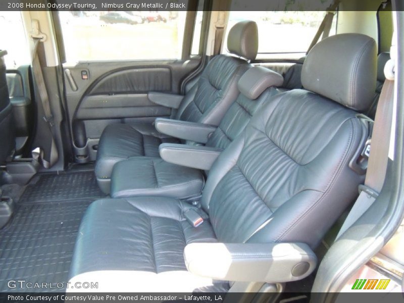 Nimbus Gray Metallic / Black 2008 Honda Odyssey Touring
