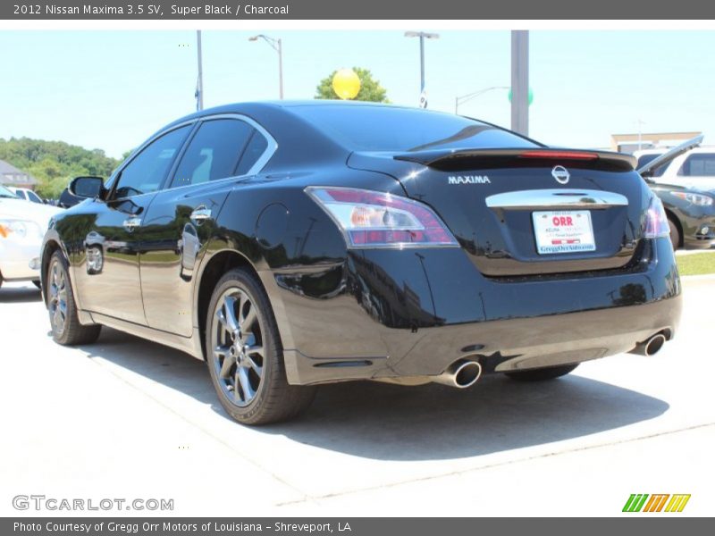 Super Black / Charcoal 2012 Nissan Maxima 3.5 SV