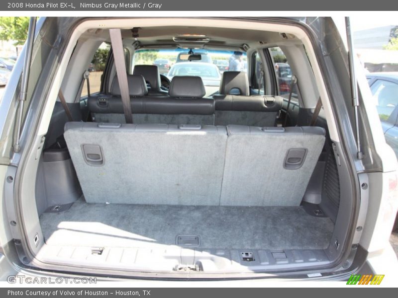 Nimbus Gray Metallic / Gray 2008 Honda Pilot EX-L