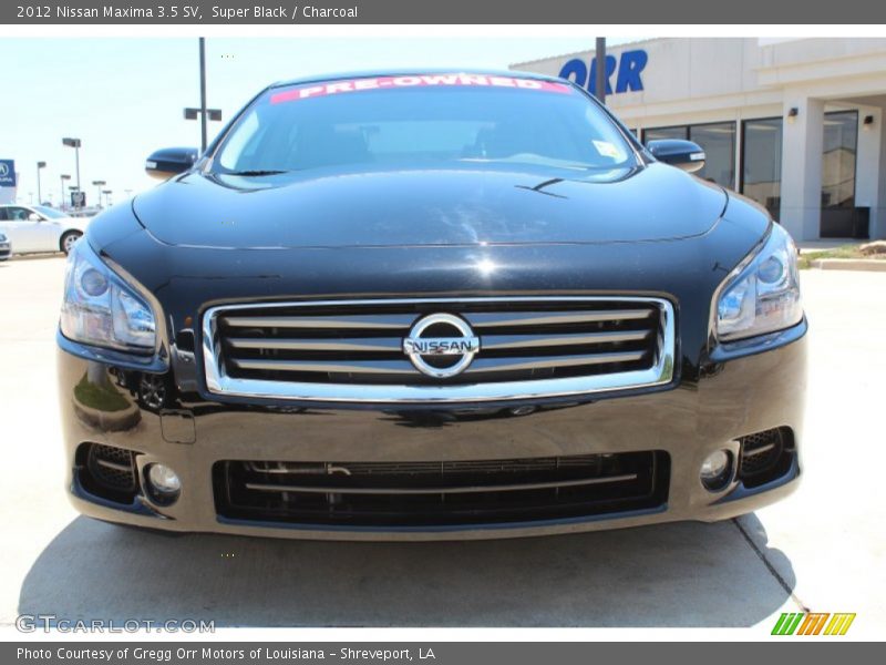 Super Black / Charcoal 2012 Nissan Maxima 3.5 SV