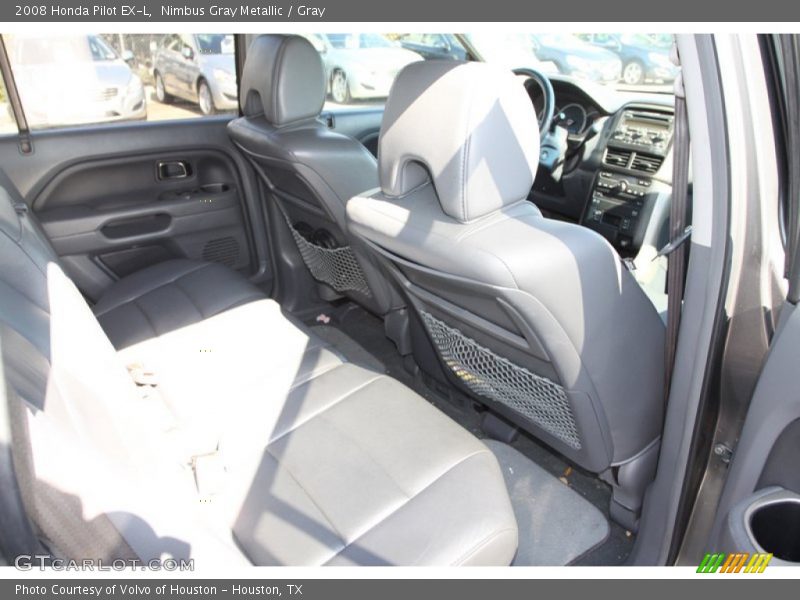 Nimbus Gray Metallic / Gray 2008 Honda Pilot EX-L