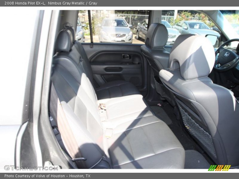 Nimbus Gray Metallic / Gray 2008 Honda Pilot EX-L