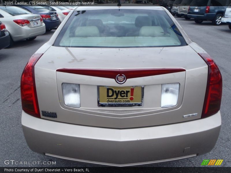 Sand Storm / Light Neutral 2005 Cadillac CTS Sedan