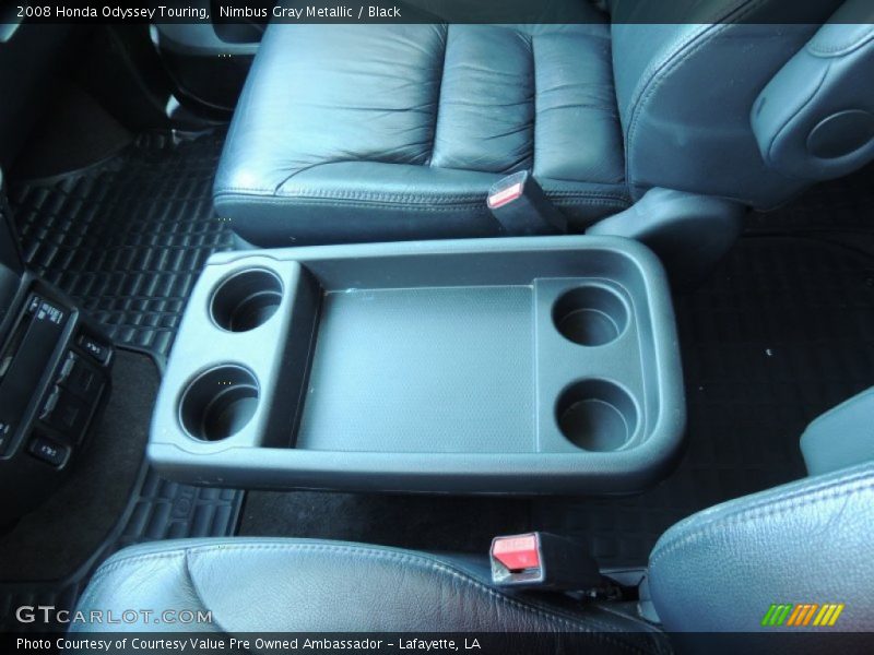 Nimbus Gray Metallic / Black 2008 Honda Odyssey Touring