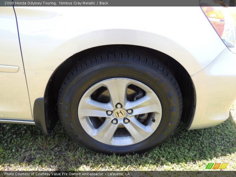 Nimbus Gray Metallic / Black 2008 Honda Odyssey Touring