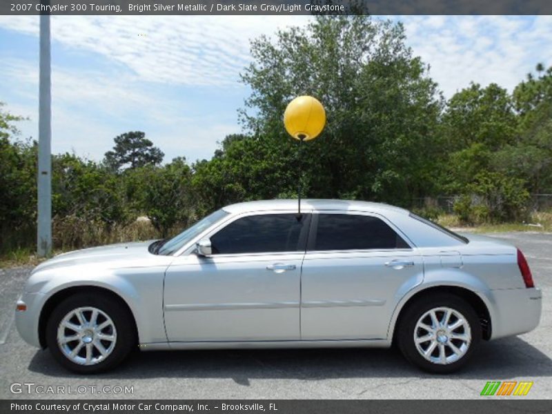 Bright Silver Metallic / Dark Slate Gray/Light Graystone 2007 Chrysler 300 Touring
