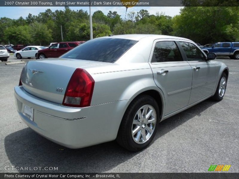 Bright Silver Metallic / Dark Slate Gray/Light Graystone 2007 Chrysler 300 Touring