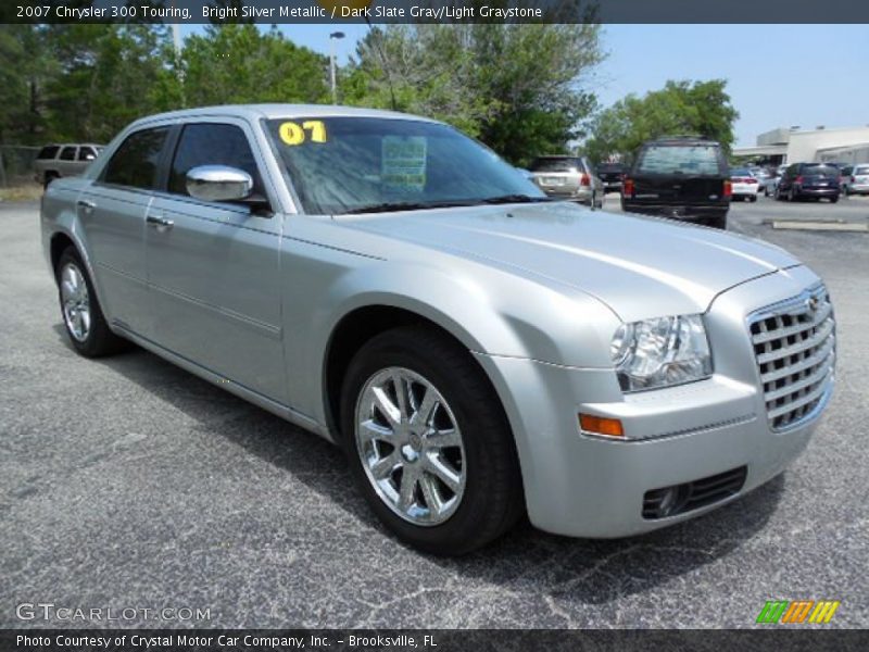 Bright Silver Metallic / Dark Slate Gray/Light Graystone 2007 Chrysler 300 Touring