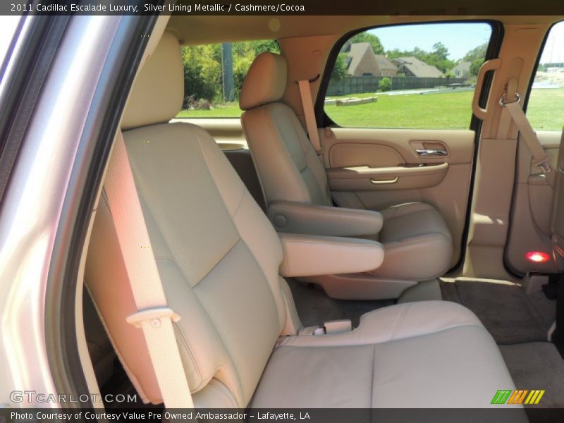 Silver Lining Metallic / Cashmere/Cocoa 2011 Cadillac Escalade Luxury