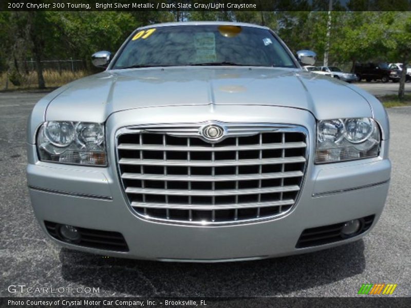 Bright Silver Metallic / Dark Slate Gray/Light Graystone 2007 Chrysler 300 Touring