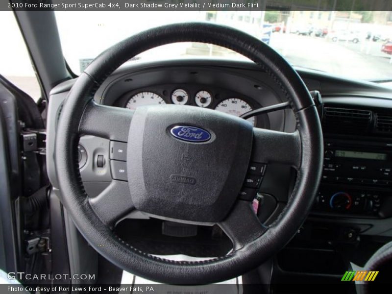  2010 Ranger Sport SuperCab 4x4 Steering Wheel