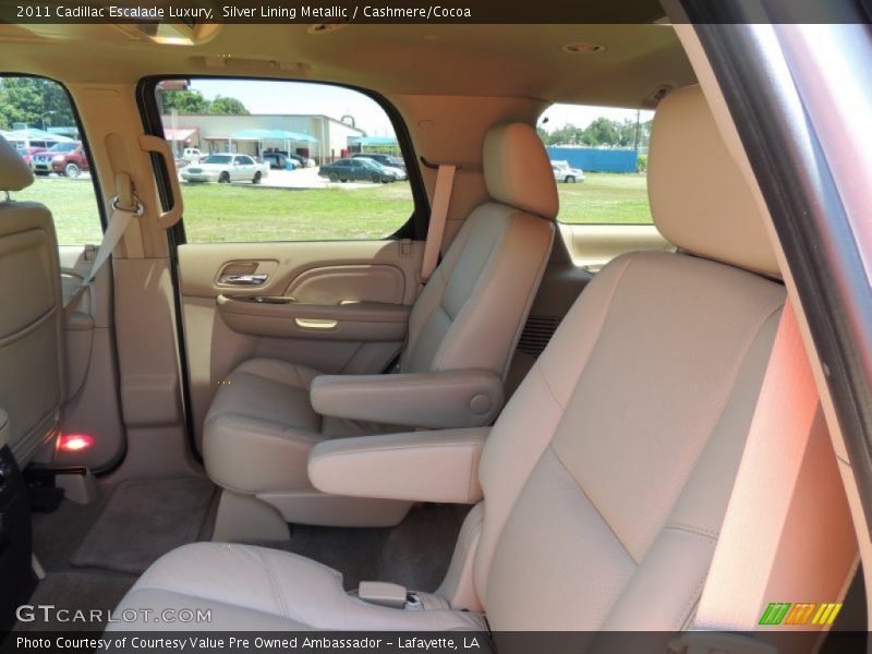 Silver Lining Metallic / Cashmere/Cocoa 2011 Cadillac Escalade Luxury