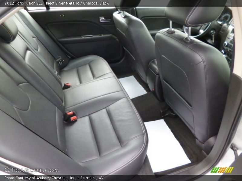 Ingot Silver Metallic / Charcoal Black 2012 Ford Fusion SEL