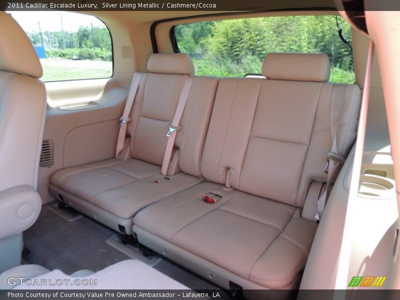 Silver Lining Metallic / Cashmere/Cocoa 2011 Cadillac Escalade Luxury