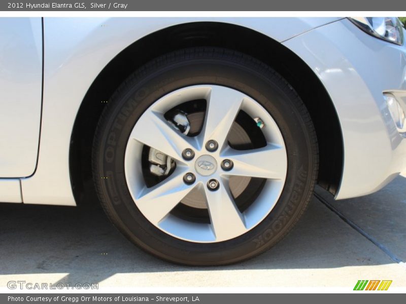 Silver / Gray 2012 Hyundai Elantra GLS