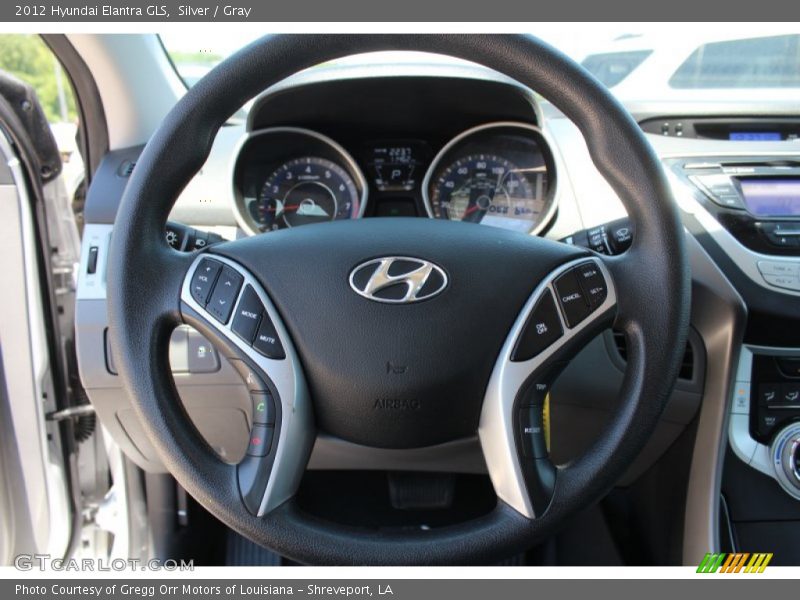 Silver / Gray 2012 Hyundai Elantra GLS