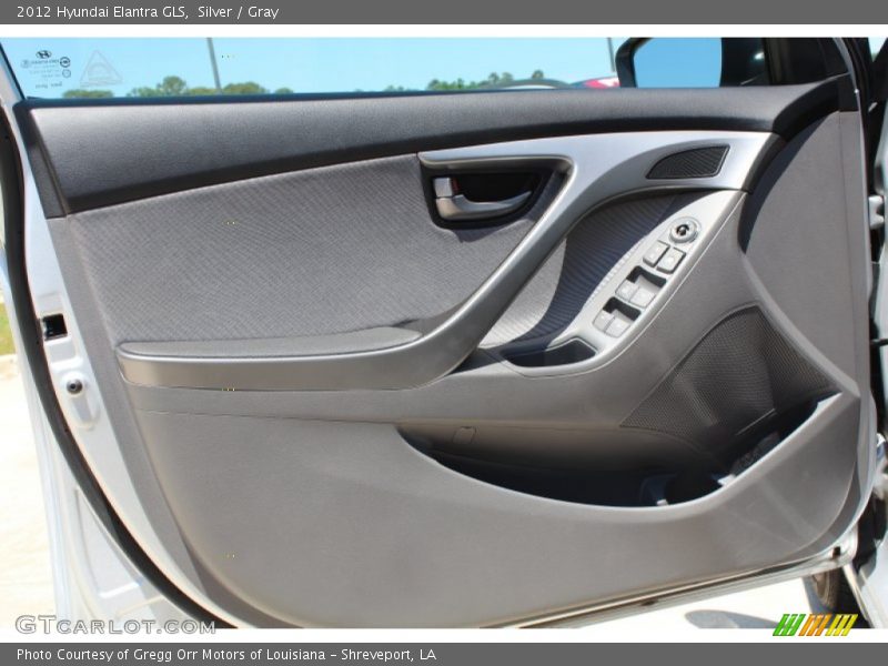 Silver / Gray 2012 Hyundai Elantra GLS