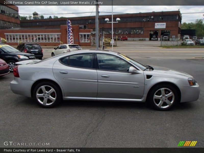 Liquid Silver Metallic / Ebony 2008 Pontiac Grand Prix GXP Sedan