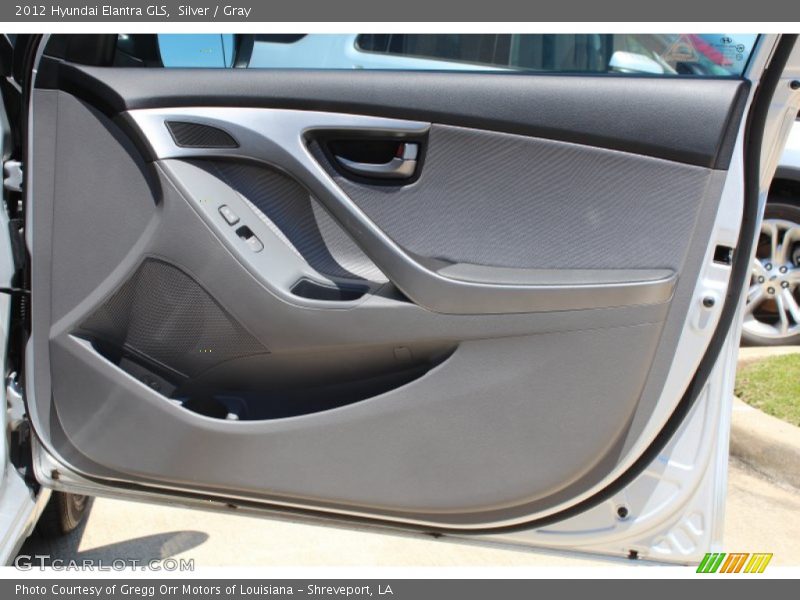 Silver / Gray 2012 Hyundai Elantra GLS