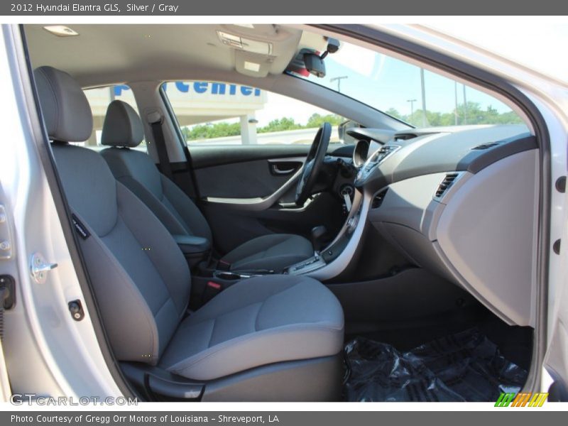 Silver / Gray 2012 Hyundai Elantra GLS