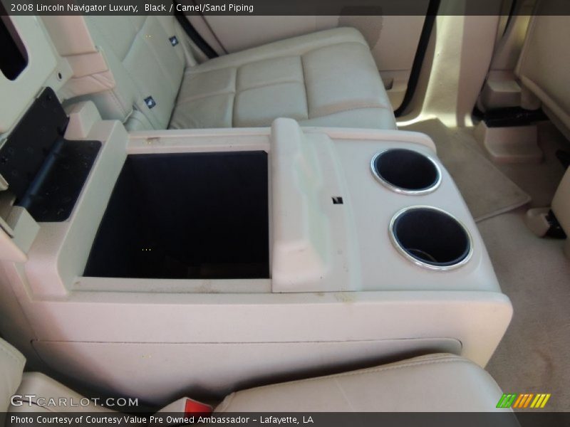 Black / Camel/Sand Piping 2008 Lincoln Navigator Luxury