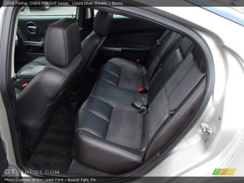 Liquid Silver Metallic / Ebony 2008 Pontiac Grand Prix GXP Sedan
