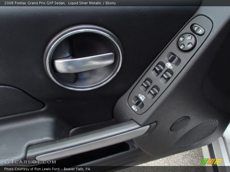 Liquid Silver Metallic / Ebony 2008 Pontiac Grand Prix GXP Sedan