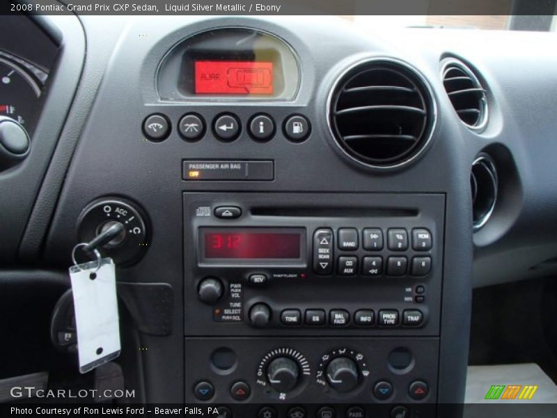Liquid Silver Metallic / Ebony 2008 Pontiac Grand Prix GXP Sedan