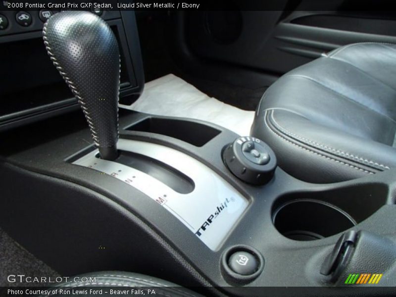 Liquid Silver Metallic / Ebony 2008 Pontiac Grand Prix GXP Sedan