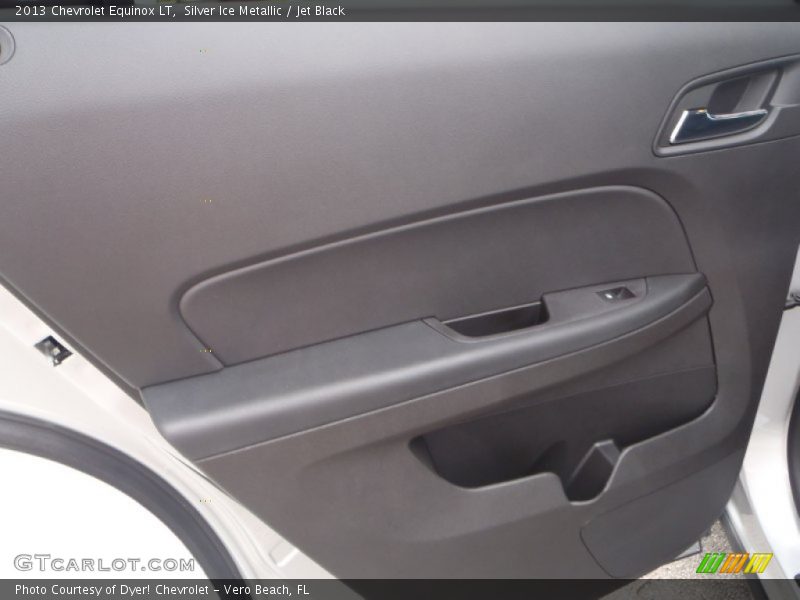 Silver Ice Metallic / Jet Black 2013 Chevrolet Equinox LT