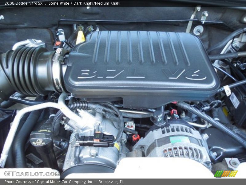  2008 Nitro SXT Engine - 3.7 Liter SOHC 12-Valve V6