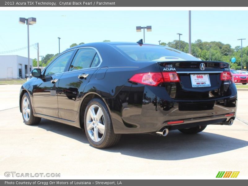Crystal Black Pearl / Parchment 2013 Acura TSX Technology