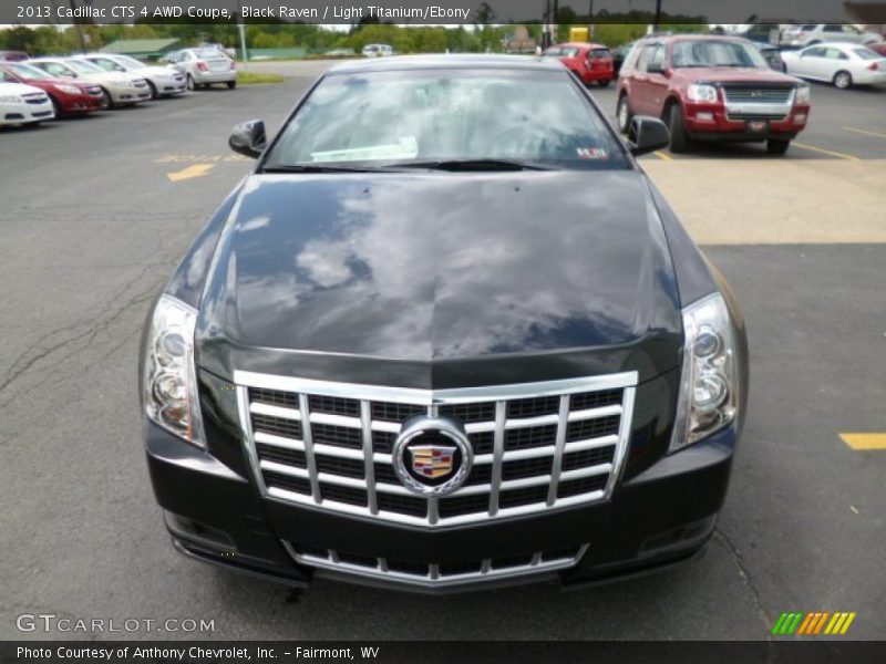 Black Raven / Light Titanium/Ebony 2013 Cadillac CTS 4 AWD Coupe