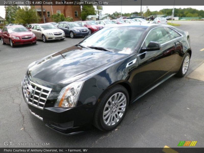 Black Raven / Light Titanium/Ebony 2013 Cadillac CTS 4 AWD Coupe